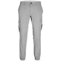 JACK & JONES Cargohose JPSTMARCO JJJOE CUFFED grau 32