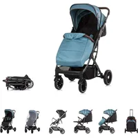 Chipolino Kinderwagen, Buggy Combo 22 kg Fußabdeckung Moskitonetz Räder