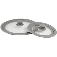 STONELINE 2er-Set: Universaldeckel Ø Ø 28 cm und 24/26/28