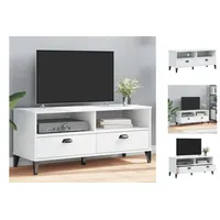 VidaXL TV-Schrank VIKEN Weiß Holzwerkstoff