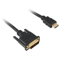 Sharkoon - DVI-D (24+1) bk 1,0m