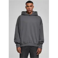URBAN CLASSICS High Low Kapuzenpullover Dark Shadow L