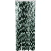 VidaXL Insektenschutz-Vorhang 56 x 200 cm Grün Weiß