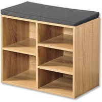 KESPER Schuhschrank mit Sitzkissen, Material: Faserplatte, Maße: B51,5 x