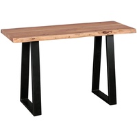 KADIMA DESIGN Konsolentisch, Beige, Holz, Echtholz,Akazie, Rechteckig,Rechteckig, Kufe, 120x75x45
