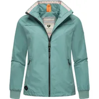 Ragwear Damen Übergangsjacke leichte Wasserdichte Jacke kurz mit hohem