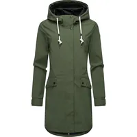 Ragwear Damen Softshellmantel Tinsley Shell Dark Olive Gr. L