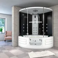 AcquaVapore Dampfdusche Whirlpool Dusche Duschkabine K70-SW-EH-EC-SC 150x150cm