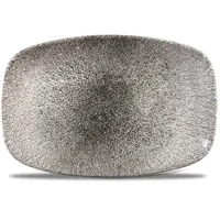 Churchill 12 x Platte Chefs eckig 23,7x15,7cm RAKU Quartz