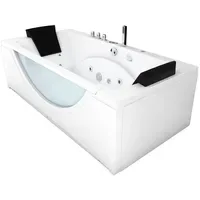 AcquaVapore Whirlpool Eckbadewanne 90 x 180 cm (W81R-TH-A-SC)