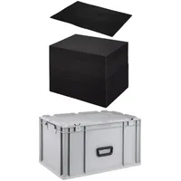 Proregal Eurobox NextGen Portable mit Rasterschaumstoff & Schaumstoffeinlage HxBxT