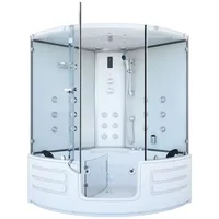 AcquaVapore Dampfdusche Whirlpool Dusche Duschkabine K70-WS-EH-EC-SC 150x150cm