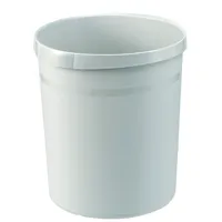 Proregal Klassischer runder Papierkorb aus Kunststoff | 18 Liter,