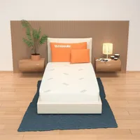 MiaSuite Matratze 80x200 Höhe 16 cm - Waterfoam, Hypoallergen,