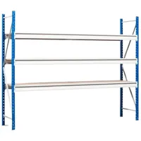 Proregal Weitspannregal MAXIMUS Pro Grundregal HxBxT 300x260x80cm 3 Ebenen