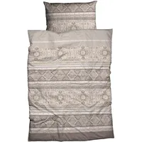 Casatex Bettwäsche Majella 200 x 220 cm Satin Grau