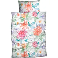 Casatex Bettwäsche Florina 135 x 200 cm Satin Bunt