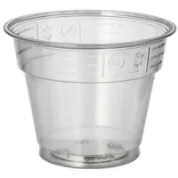Papstar Trinkbecher Hurricane 0,28 l Glasklar 50 St.