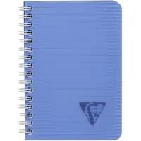 Clairefontaine 10x Doppelspiralbuch 9,5x14cm 50 Blatt liniert, sortiert 328526C