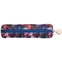Cedon Easy Pencil Case Blumenbouquet petrol