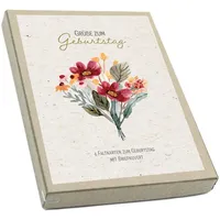 Brunnen Verlag Gießen Kartenbox - Grüße zum Geburtstag