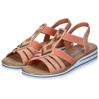 Rieker Sandalette in orange 42