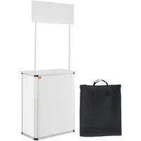 Vevor Tragbare Messetheke Messetresen, 785 x 380 x 1815