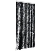 VidaXL Fliegenvorhang Anthrazit 100x230 cm Chenille