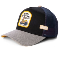 Coastal Trucker Cap Sumo Samoa Black Grey, Size:OneSize -