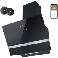Ciarra Kopffreihaube A+++ 650 m3/h Dunstabzugshaube 60cm WIFI +