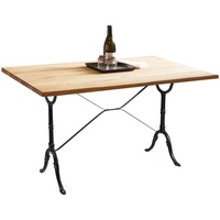 Dynamic24 Tisch 120x65 Wildeiche Esstisch Wohnzimmertisch Küchentisch Esszimmer Küche