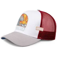 Coastal Stupid Wave Kappe - White / Grey /