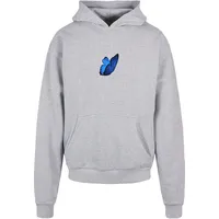 Mister Tee Le Papillon Heavy Oversize Kapuzenpullover Grey M