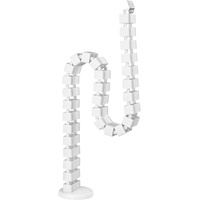 InLine InLine® Kabelkanal flexibel für höhenverstellbare Tische, 4 Kammern,