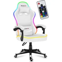 Huzaro Force 4.4 RGB Gaming-stuhl | White