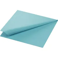 Duni Tissue-Serviette 33 x 33 cm Mint Blue 3-lagig,