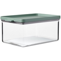 Mepal Omnia Käsedose 2,0 Liter transparent Deckel nordic sage