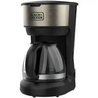 Black & Decker BXCO600E Kaffeemaschine, schwarz, Edelstahl