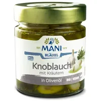 Mani Knoblauch in Olivenöl bio