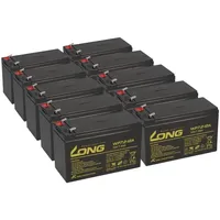 KungLong 10x Kung Long VDS WP7,2-12A F2 12V 7,2