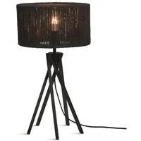 Good & Mojo Tischleuchte Good&Mojo,Schwarz, 30x45x30 cm, LED-Leuchtmittel austauschbar,