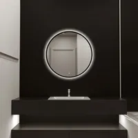 Home Deluxe LED-Spiegel Rund DUBI - Beschlagfrei & Dimmbar|Badezimmerspiegel,