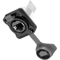 Seetronic RJ45 Chassis Durchgangssteckdose mit Verriegelung - IP65