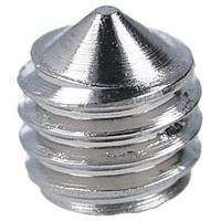 MS Beschläge Fixierschraube 10, Stück) Madenschraube Edelstahl Innensechskant Kegelkopf