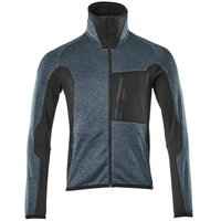 Mascot Fleecepullover mit Reißverschluss Microfleecejacke Größe XS, Dunkelpetroleum/ schwarz