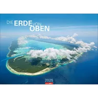 Weingarten Die Erde von oben Kalender 2025: Großer Foto-Wandkalender