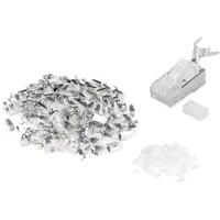 Digitus Modularstecker für Rundkabel, CAT 6A geschirmt - 100