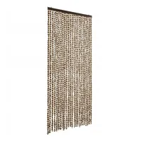 VidaXL Fliegenvorhang 100 x 230 cm Beige und Braun