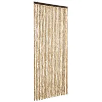 VidaXL Fliegenvorhang Beige 100x200 cm Chenille