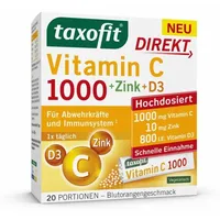 Klosterfrau Group taxofit Vitamin C 1000 Direktgranulat + Zink